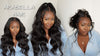 Pure-Luxe™ Body Wave Natural Black Easy Wear Glueless 13x6 Wig 24''