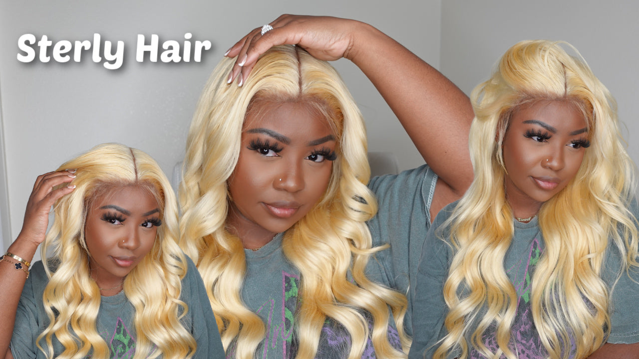 24" #613 Blonde Straight 13x4 180% Lace Wig