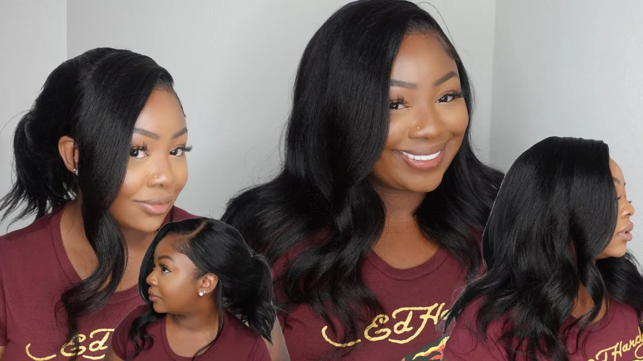 Light Yaki Loose Wave 13x4 HD Bob Wig 12 inch