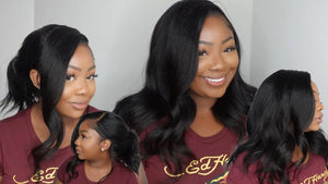 Light Yaki Loose Wave 13x4 HD Bob Wig 12 inch